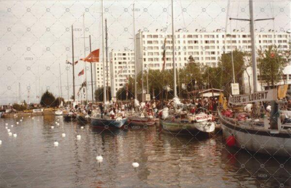 Transat double bassin flots Lorient 1979